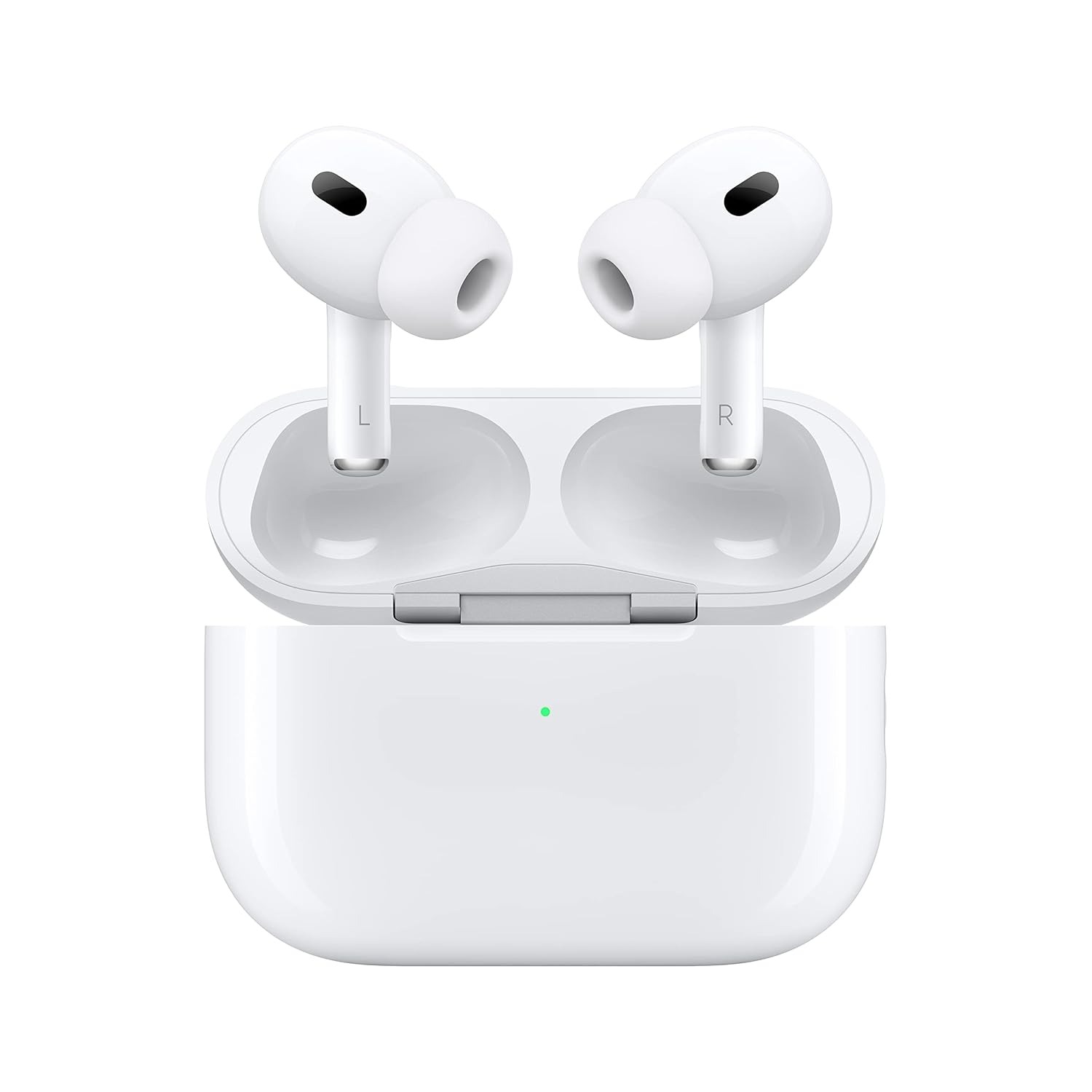 apple airpods pro (2nd generation) with magsafe case (usb‑c) (white) apple airpods pro (2nd generation) with magsafe case (usb‑c) (white)